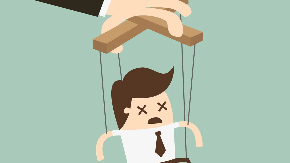 Ilustrasi seorang manipulator.