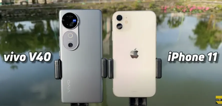 Vivo V40 vs iPhone 11