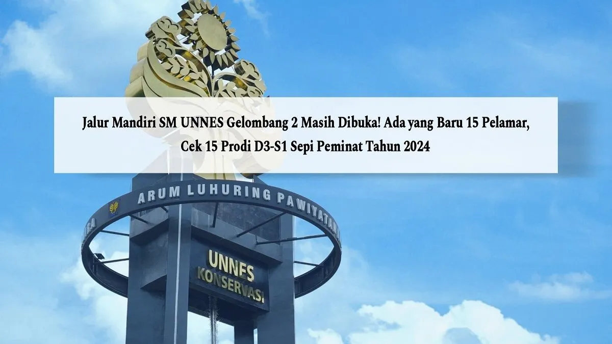 Ada beberapa jurusan kuliah yang sepi peminat dibanding program studi lainnya, bahkan yang baru didaftar 15 pelamar saja hingga hari ini.