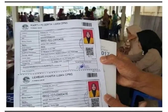 Kartu Ujian SKD CPNS