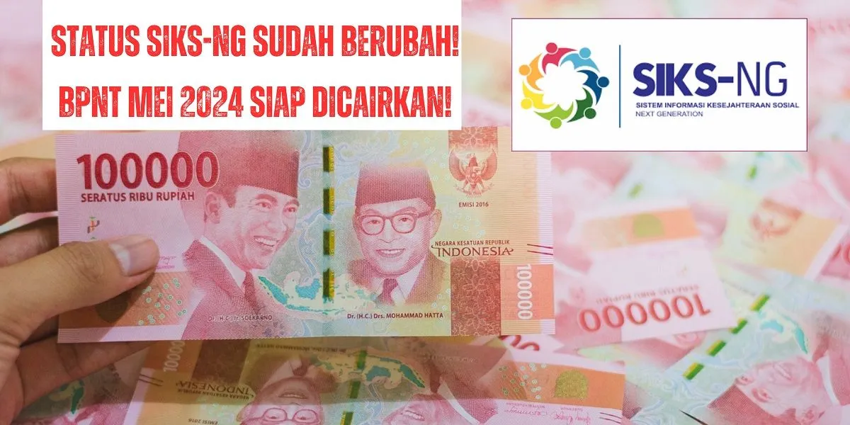 Apakah BPNT akan cair satu bulan atau dua bulan sekaligus pada bulan Mei 2024? Simak informasi selengkapnya di sini.