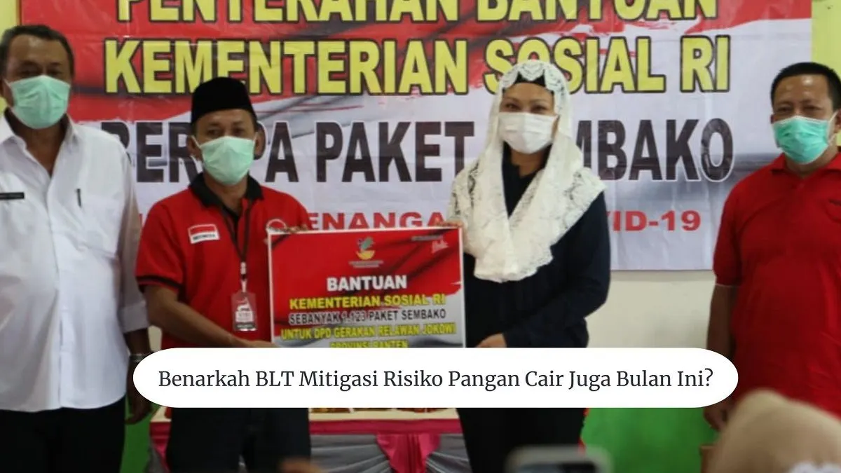 Apakah benar BLT mitigasi risiko pangan sebesar Rp600.000 akan cair di bulan ini Baca terus artikel ini sampai habis.