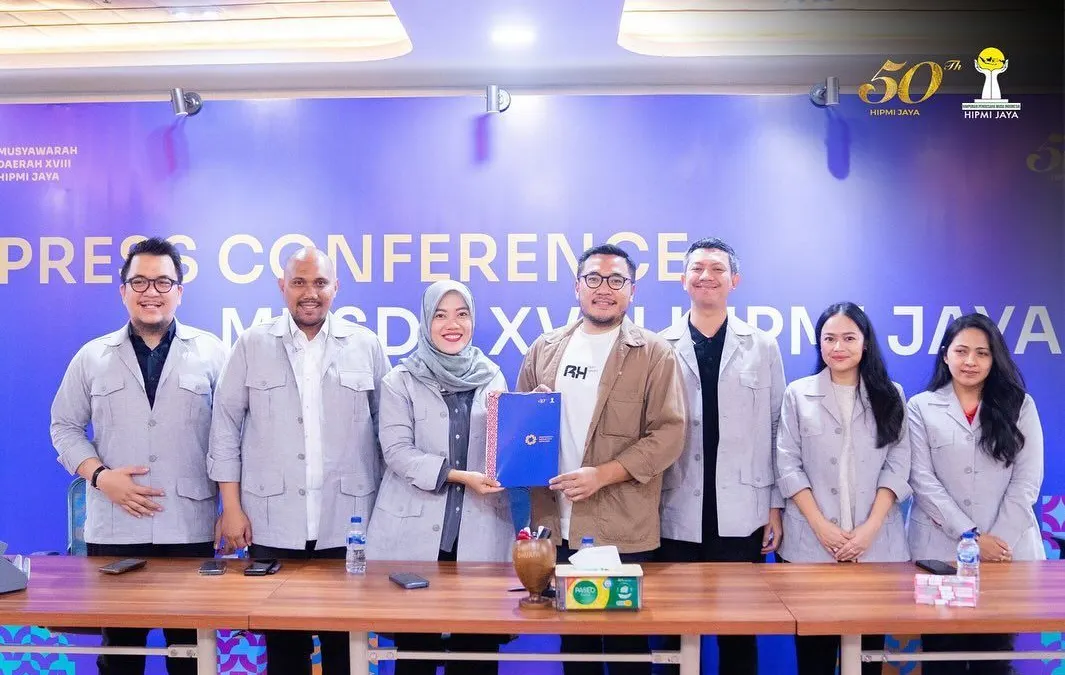 Ketua HIPMI Jakpus Ryan Haroen mengumumkan niatnya untuk maju sebagai Ketua HIPMI Jaya.