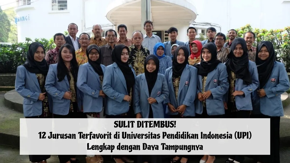 Bagi kamu yang ingin diterima di UPI, maka harus mengetahui beberapa jurusan kuliah terfavorit yang sulit ditembus karena jumlah peminatnya.