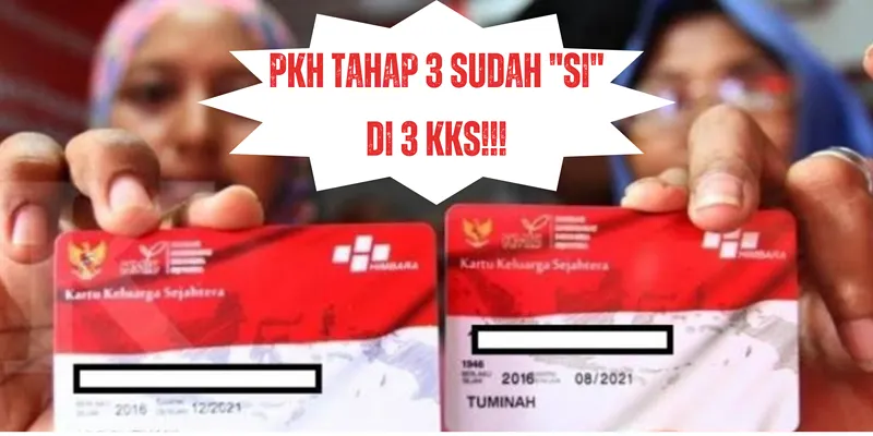 Bansos PKH Tahap 3 Statusnya Sudah SI di 3 KKS