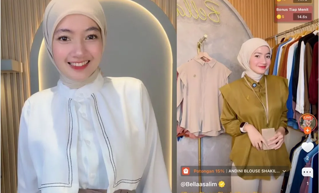 Kisah Sukses Bella Salim, Ibu Rumah Tangga yang Jadi Creator Shopee Live