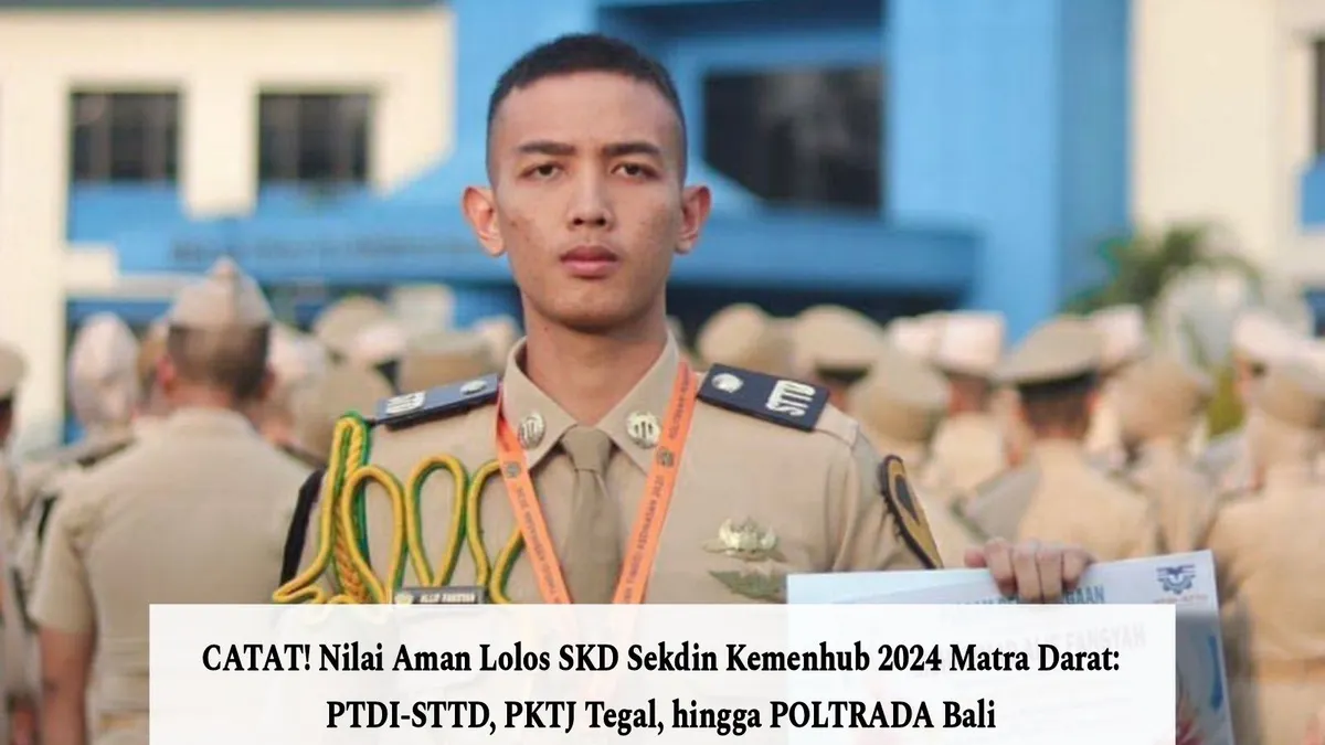 Berikut ini prediksi nilai aman lolos SKD Sekdin Kemenhub 2024 pada matra udara mulai dari PTDI-STTD, PKTJ Tegal, hingga POLTRADA Bali.