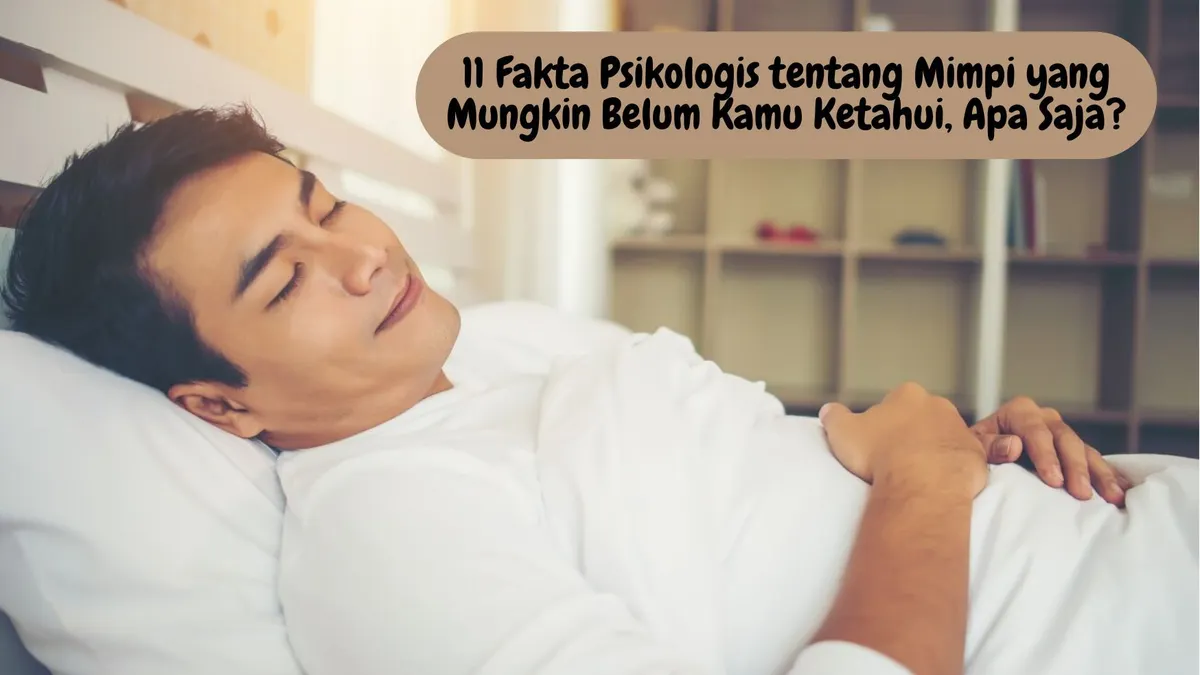Illustrasi. 11 Fakta psikologis soal mimpi