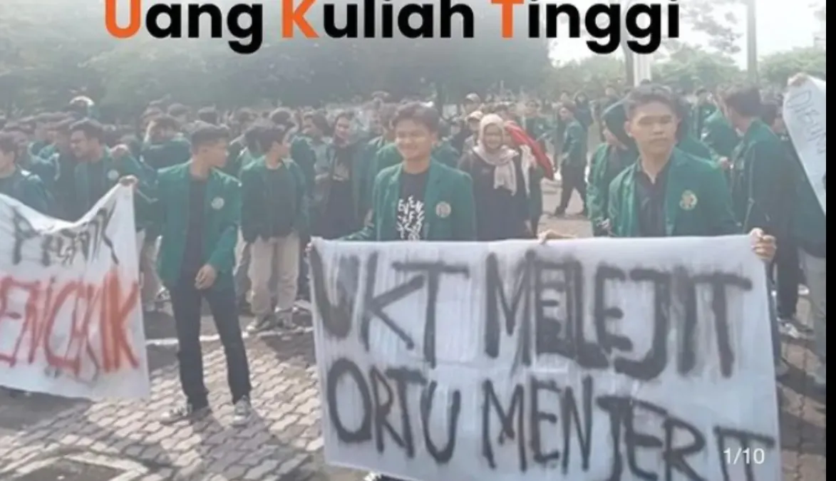 Demo Kenaikan Biaya UKT