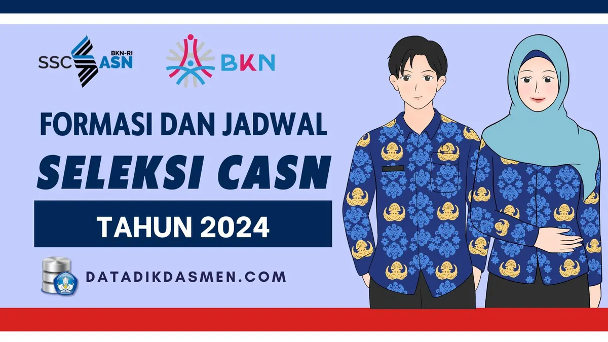Timeline Jadwal Rekrutmen CPNS 2024 Lengkap Kebutuhan Formasi Kementerian dan Lembaga Pemerintahan Pusat.