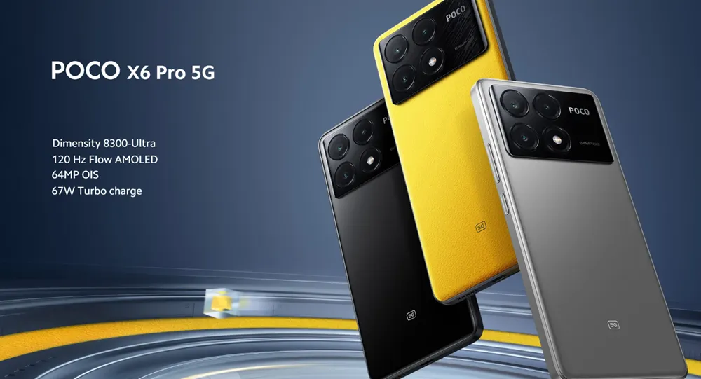 Poco X6 Pro 5G memiliki spesifikasi yang sangat tinggi untuk harganya di kisaran 4 jutaan, termasuk prosesor Dimensity 8300 Ultra.