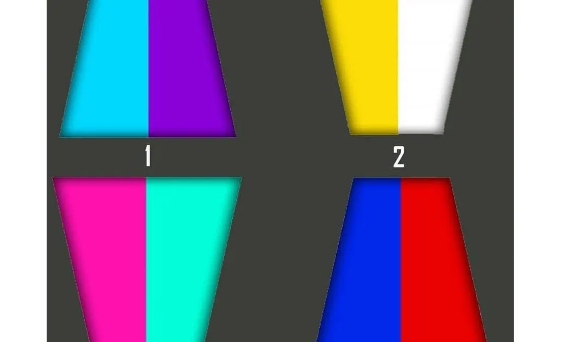 Dari kombinasi warna yang kamu pilih nantinya akan menunjukkan karakter tersembunyi yang ada dalam dirimu.