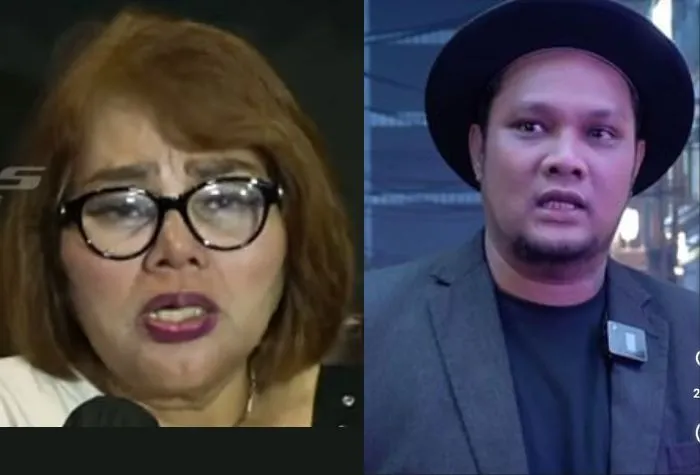 Ibu Virgoun (kiri) dan Virgoun (kanan)