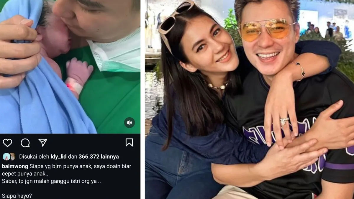 Maksud caption Baim Wong yang sebut soal 'jangan ganggu istri orang' di Instagram mulai terungkap.