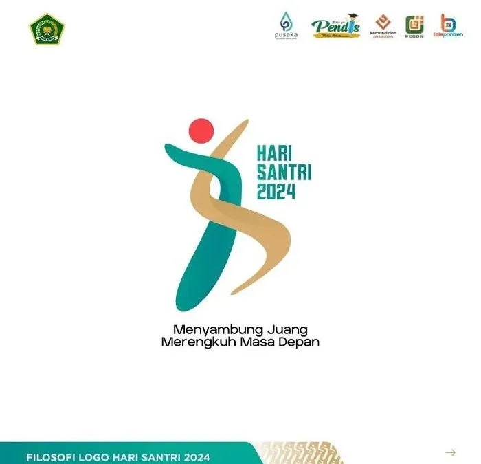 Logo Hari Santri 2024