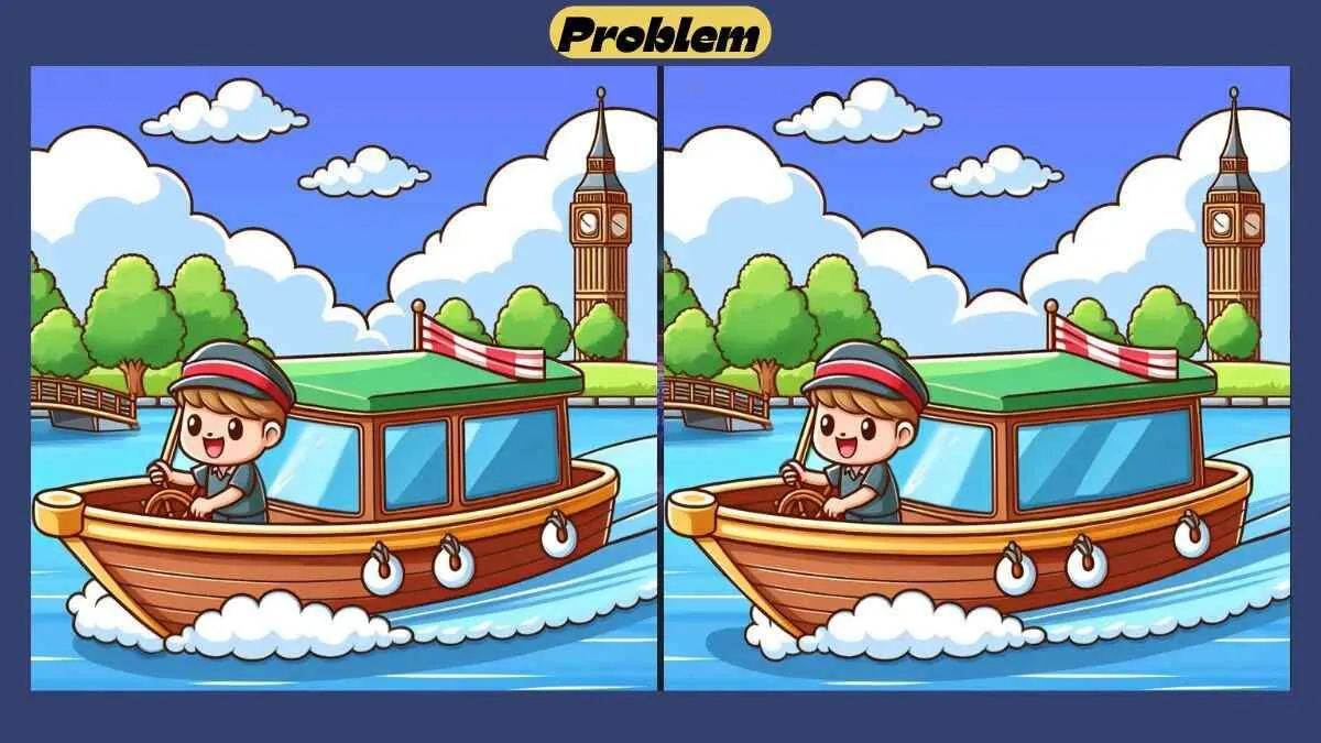 Tes IQ: Tak Fokus Belakangan Ini? Coba Tebak 3 Perbedaan Gambar Pengemudi Kapal Feri dalam 20 Detik!