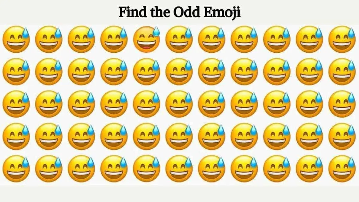 Tes Penglihatan: Temukan Emoji Paling Berbeda Pada Gambar Ilusi Optik Ini dalam 5 Detik