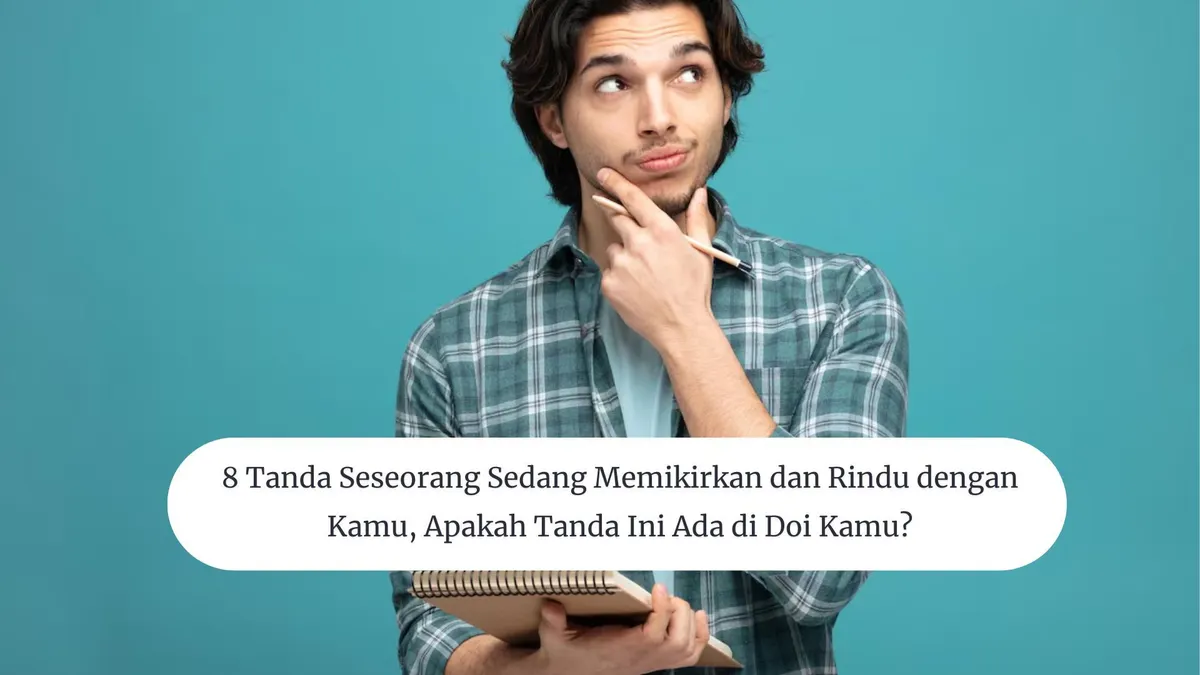 Ilustrasi rindu.