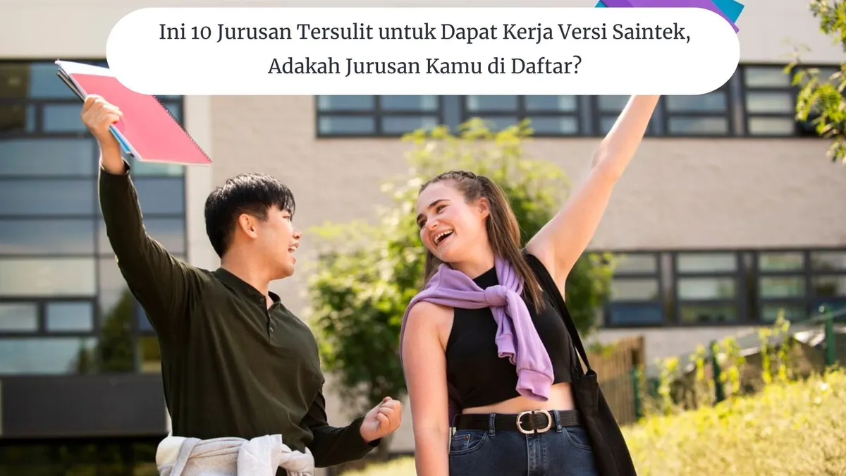 Ilustrasi jurusan kuliah dalam rumpun saintek yang terkenal sulit mendapatkan pekerjaan.