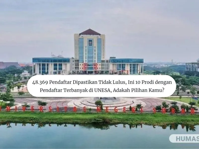 Ilustrasi. Daftar 10 prodi dengan pendaftar terbanyak di UNESA