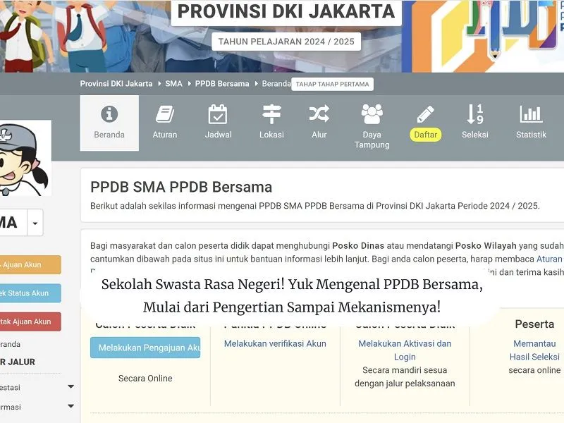 Apa sebenarnya PPDB Bersama ini? Apakah sekolahnya benar-benar gratis? Bagaimana mekanismenya? Mari kita bahas bersama.