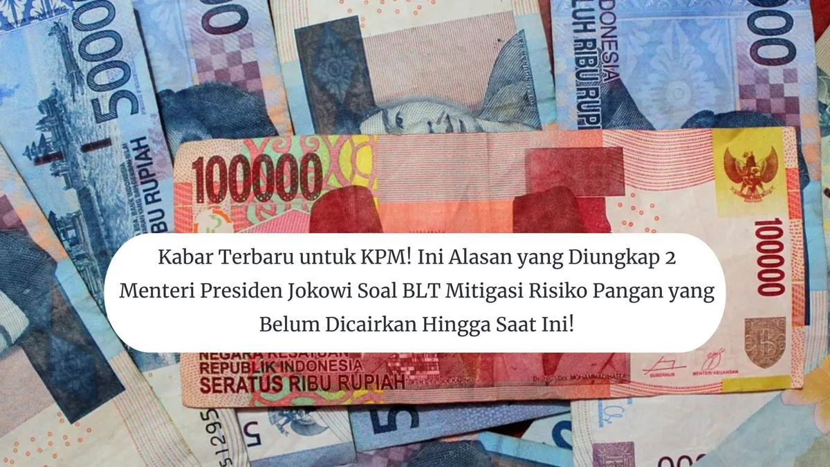 Ilustasi. Para Keluarga Penerima Manfaat (KPM) sedang menanti pencairan Bantuan Langsung Tunai (BLT) Mitigasi Risiko Pangan.