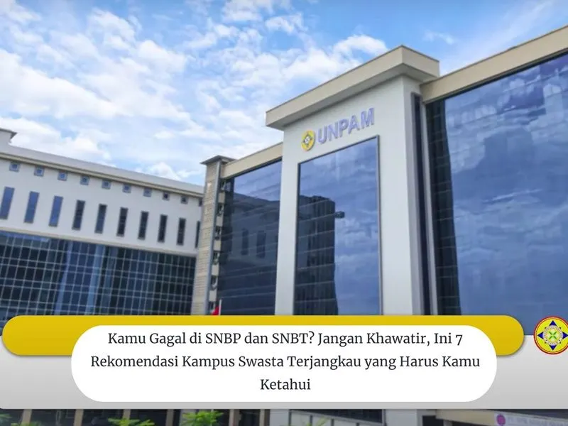 Ilustrasi. Ada beberapa kampus dengan UKT terjangkau yang bisa menjadi pilihanmu terutama jika kamu gagal dalam seleksi PTN.