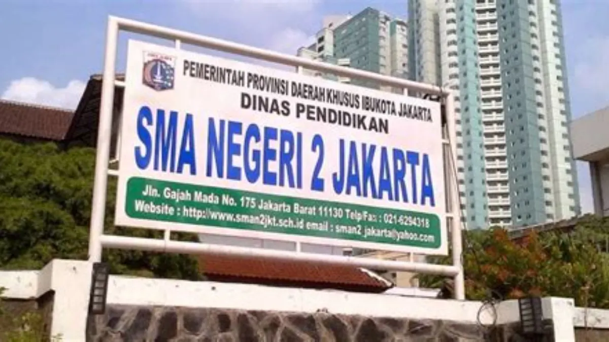SMAN 2 Jakarta masuk peringkat 10 nasional berdasarkan nilai UTBK tertinggi