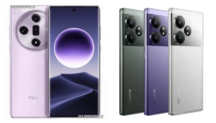 OPPO Find X8 Pro dan Realme GT7 Pro