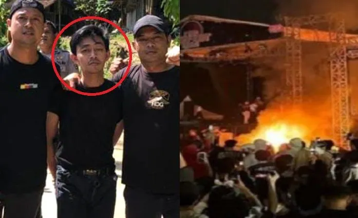 Muhammad Dian Permana Angga, Sosok Ketua Panitia Konser Lentera Festival berhasil ditangkap.
