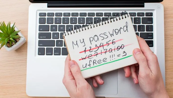 Ilustrasi cara membuat password yang aman dan aman dari hacker.