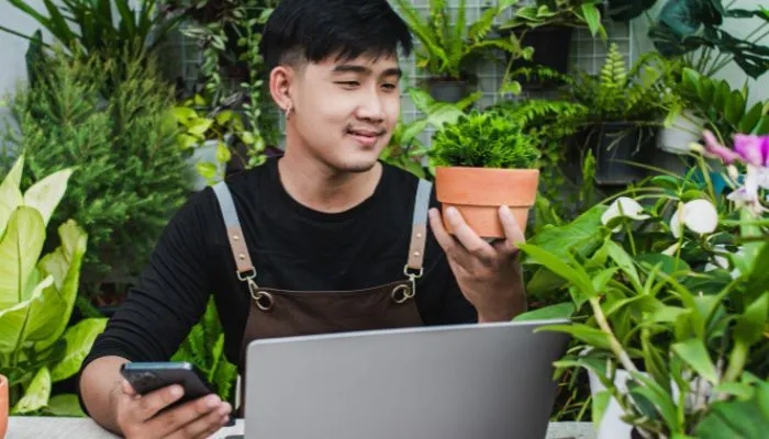 Ilustrasi 10 ide bisnis untuk petani modern sebagai usaha sampingan. 
