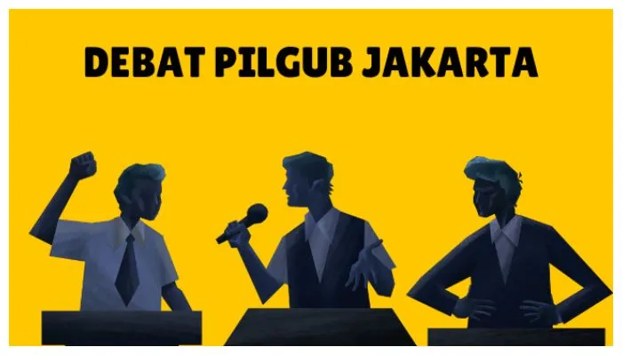 Ilustrasi. Debat Pilgub Jakarta 2024