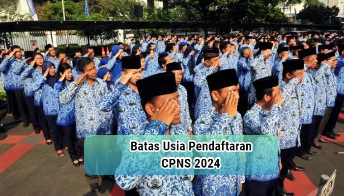 Ilustrasi batas usia maksimal dan minimal pendaftaran CPNS 2024 untuk lulusan SMA dan Sarjana