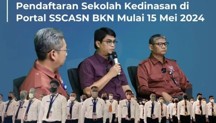 Ilustrasi cara mengisi surat lamaran dan pernyataan untuk Sekdin atau Sekolah Kedinasan 2024.