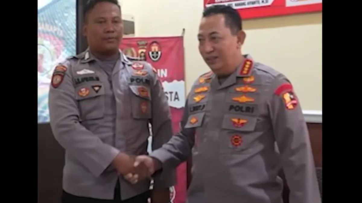 Kapolri memberi apresiasi si penggali kubur