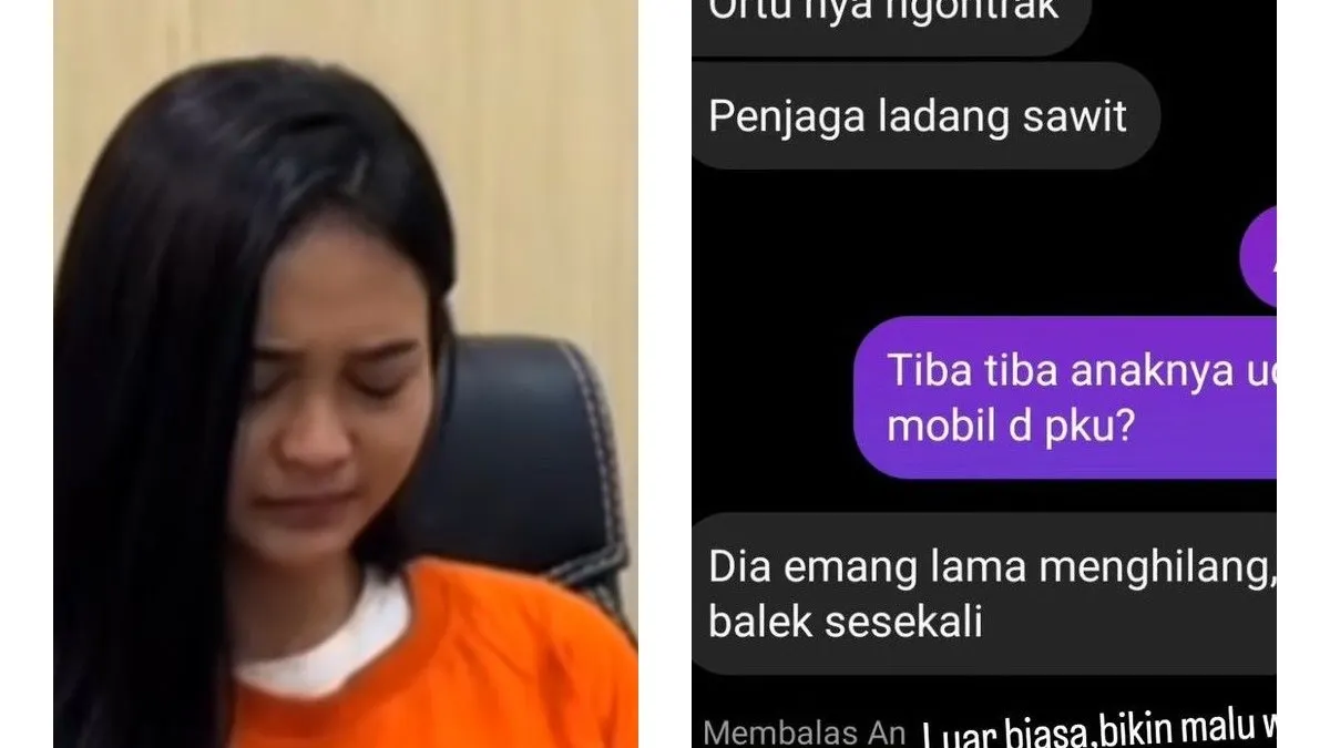 Latar belakang keluarga Marisa Putri pelaku kecelakaan di Pekanbaru yang menewaskan IRT