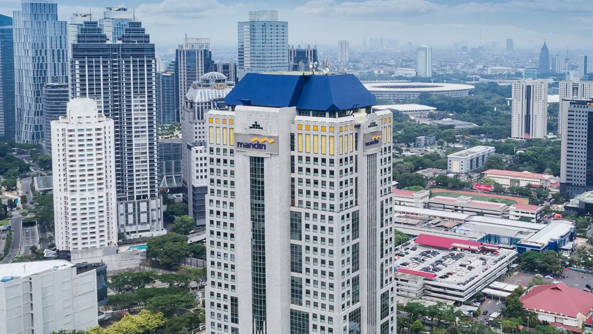Gedung Kantor Pusat Bank Mandiri.