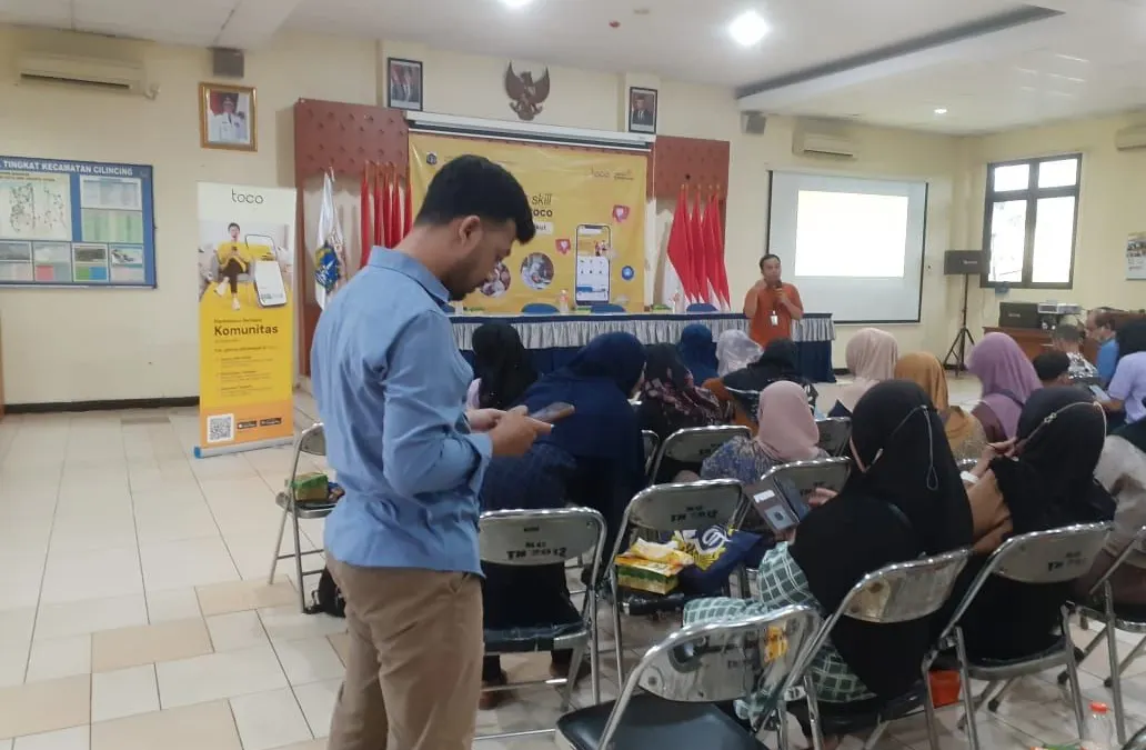 Toco Gelar Pelatihan Pemasaran Digital bagi Ratusan UMKM Jakpreneur Jakarta Utara