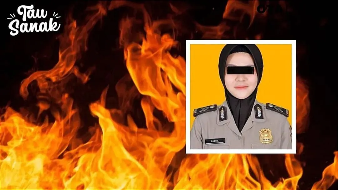 Briptu FN yang tega bakar sang suami