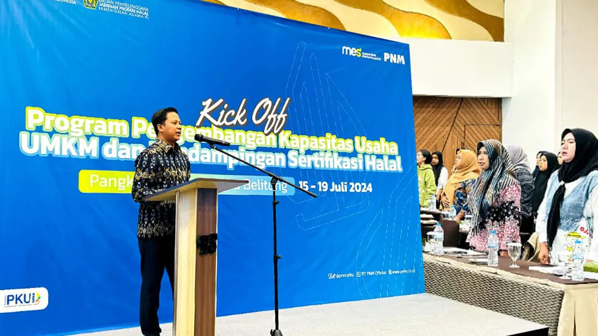 PT Permodalan Nasional Madani (PNM) bersama Masyarakat Ekonomi Syariah (MES) melihat perkembangan industri halal di Indonesia sebagai peluang besar untuk melakukan percepatan sertifikasi halal.