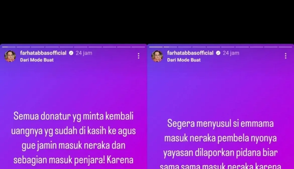 Status Instagram Farhat Abbas