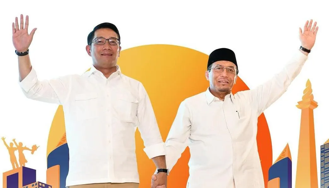 Cagub dan Cawagub DKI Jakarta 2024, Ridwan Kamil dan Suswono