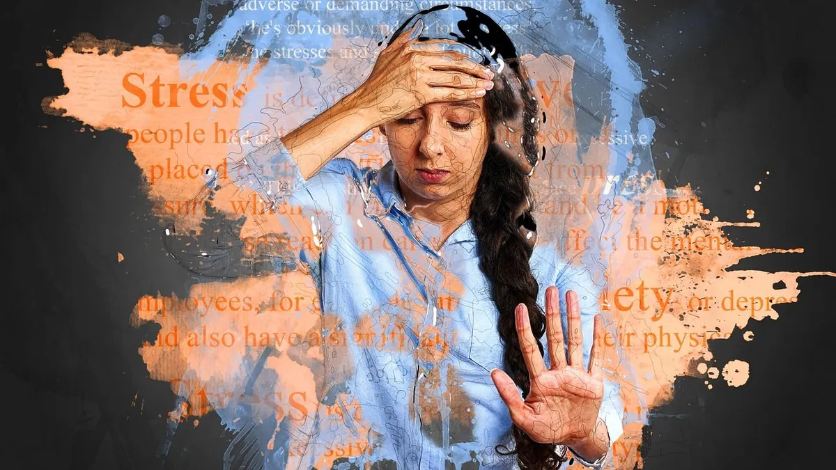 Ilustrasi stress UKT mahal.