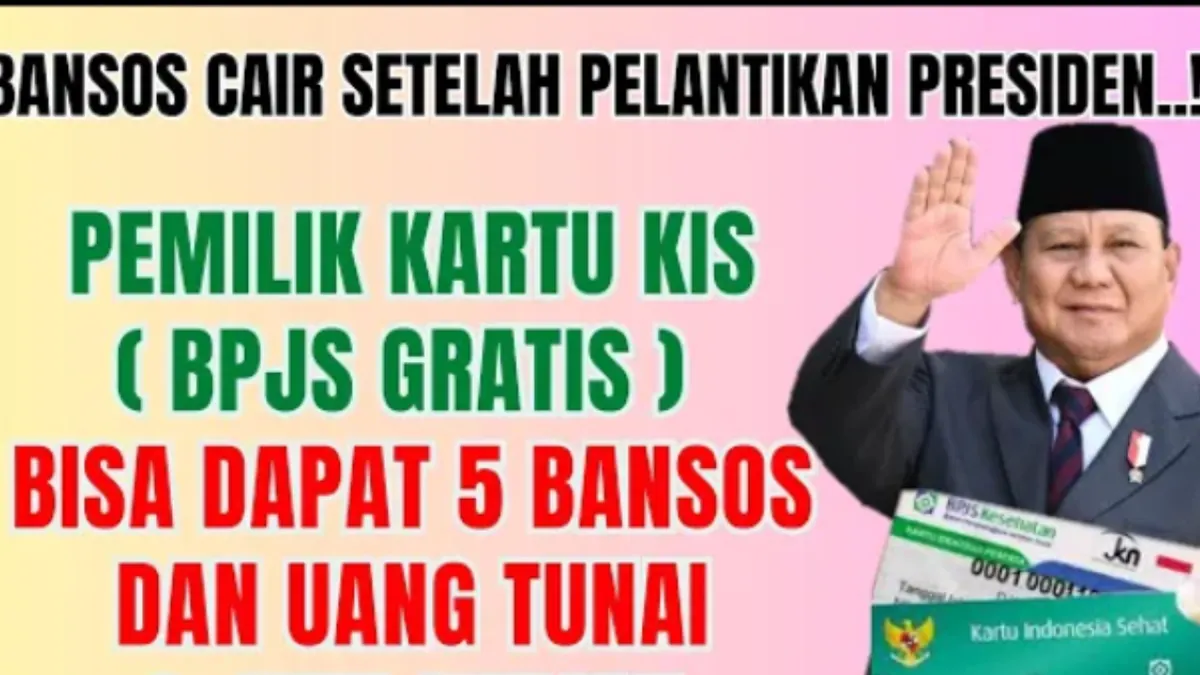 Memiliki KIS, penerima manfaat selain dapat memperoleh jaminan pelayanan di fasilitas kesehatan juga berpeluang menerima sejumlah bantuan sosial.