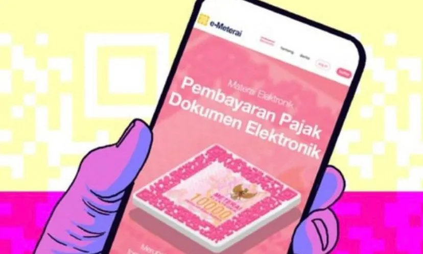 Ilustrasi e-meterai