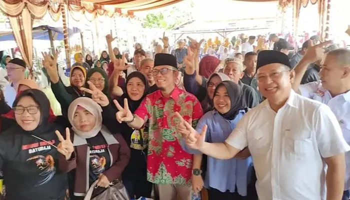 Ribuan Warga Desa Surau Siap Menangkan BERTAJI