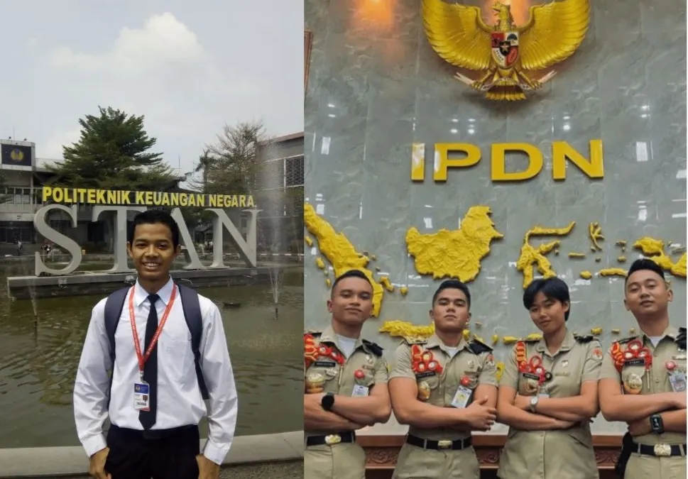 Tingkat ketetatan dan jumlah peminat PKN STAN dan IPDN referensi penerimaan camaba 2024