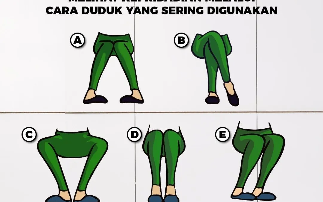 Tes Kepribadian: Posisi Duduk Mana yang Sering Kamu Gunakan?
