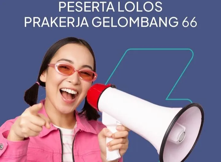 Hasil kelolosan Kartu Prakerja Gelombang 66 sudah diumumkan melalui akun email aktif masing-masing peserta.